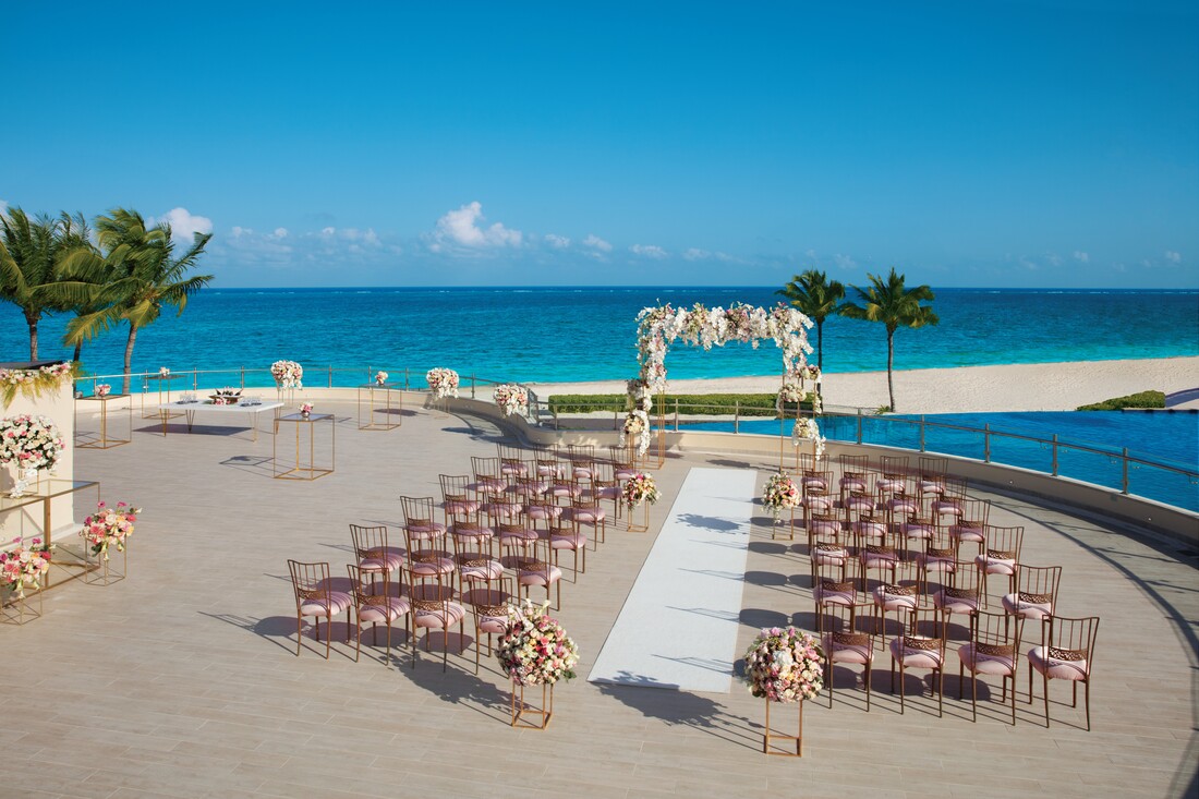 Destination wedding ceremony